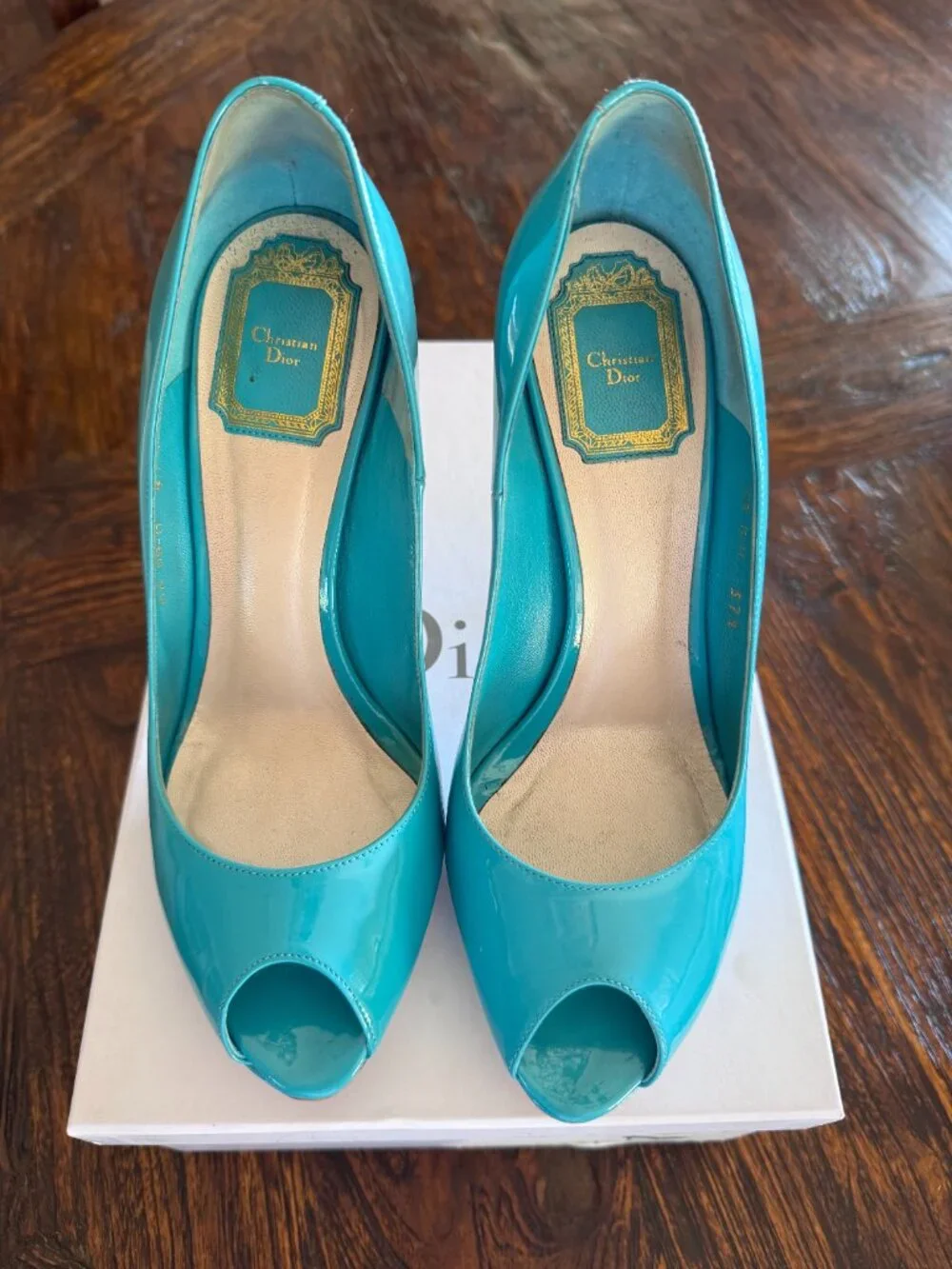 Dior turquoise miss